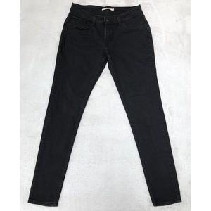 Black Levi’s 535 Super Skinny Jean